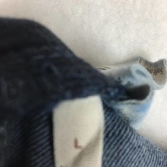 Soft Surroundings Pull on Denim Skinny Jean Large - Picture 7 of 8